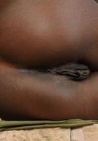 Black model Ana gets naked outside, Ana Foxxx (ana027) ATK Exotics: Ana Foxxx (Black model Ana gets naked outside)