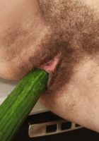 Cucumber sex in the kitchen., Anni Bay (ann126) ATK Natural & Hairy: Anni Bay (Cucumber sex in the kitchen.)