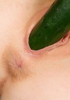 Elle loves to play with food masturbating using a cucumber, Elle (ell011) ATK Galleria: Elle (Elle loves to play with food masturbating using a cucumber)