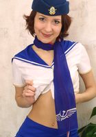 Linda in coeds in uniform, Linda (lin004) ATK Archives: Linda (Linda in coeds in uniform)