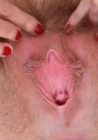 Nickey pulls her panties down for some gape action., Nickey Huntsman (nic093) ATK Natural & Hairy: Nickey Huntsman (Nickey pulls her panties down for some gape action.)